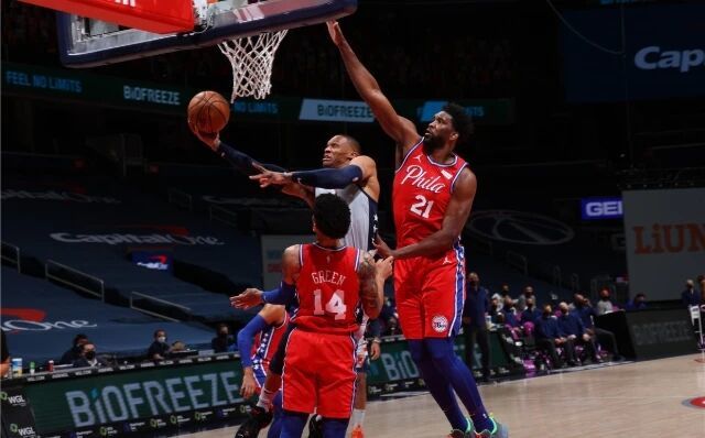  恩比德赛季报销76人冲击受阻  